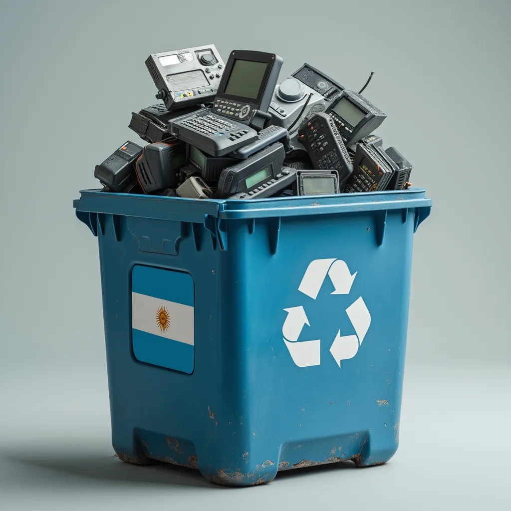 Reciclaje tecnológico en Argentina